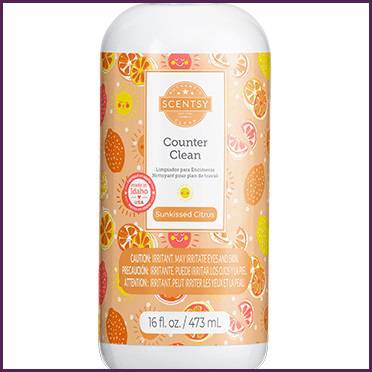 Sunkissed Citrus Scentsy Counter Cleaner Middle Sunkissed Citrus Scentsy Counter Cleaner Middle