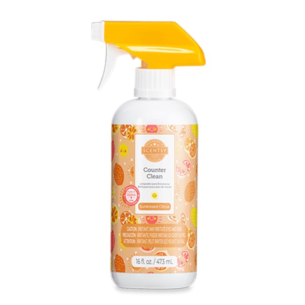 Sunkissed Citrus Scentsy Counter Cleaner