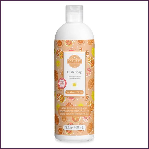 Sunkissed Citrus Scentsy Dish Soap