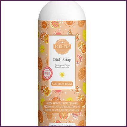 Sunkissed Citrus Scentsy Dish Soap Middle Sunkissed Citrus Scentsy Dish Soap Middle