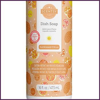Sunkissed Citrus Scentsy Dish Soap Bottom Sunkissed Citrus Scentsy Dish Soap Bottom