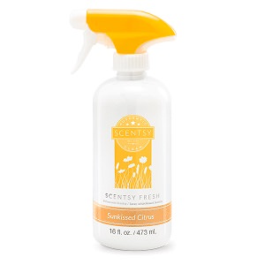 Sunkissed Citrus Scentsy Fresh Fabric Spray