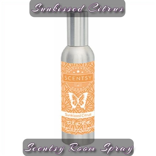 Sunkissed Citrus Scentsy Room Spray