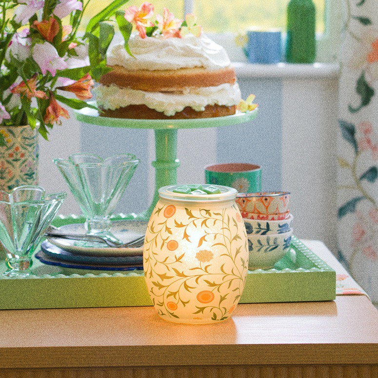 Sunny Vines Scentsy Warmer Stylized
