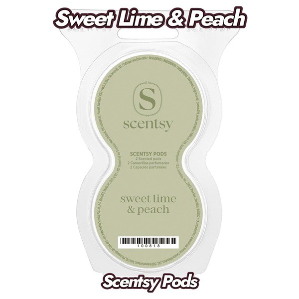 Sweet Lime Peach Scentsy Pods