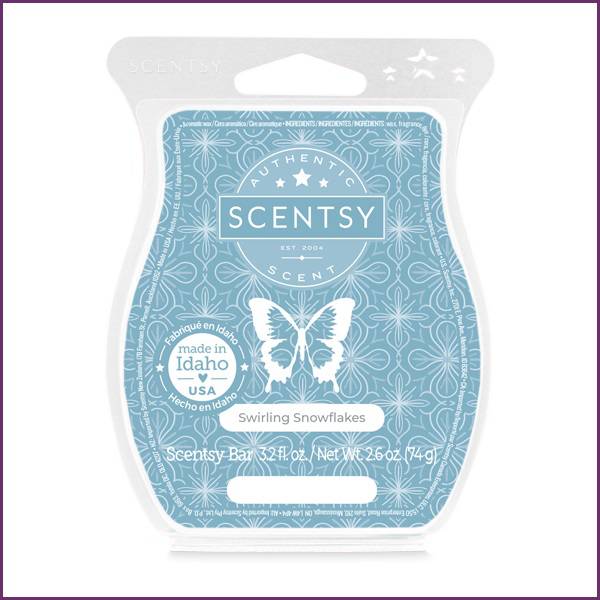 Swirling Snowflakes Scentsy Bar | Stock