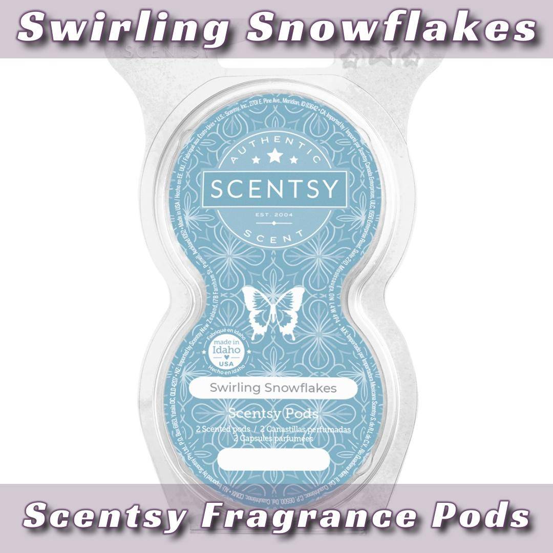 Swirling Snowflakes Scentsy Pods