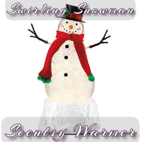 Swirling Snowman Scentsy Warmer | No Title