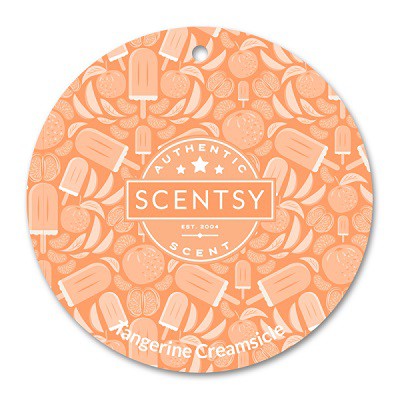 Tangerine Creamsicle Scentsy Scent Circle