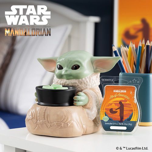 Baby Yoda ( The Child ) Scentsy Warmer | With Bar