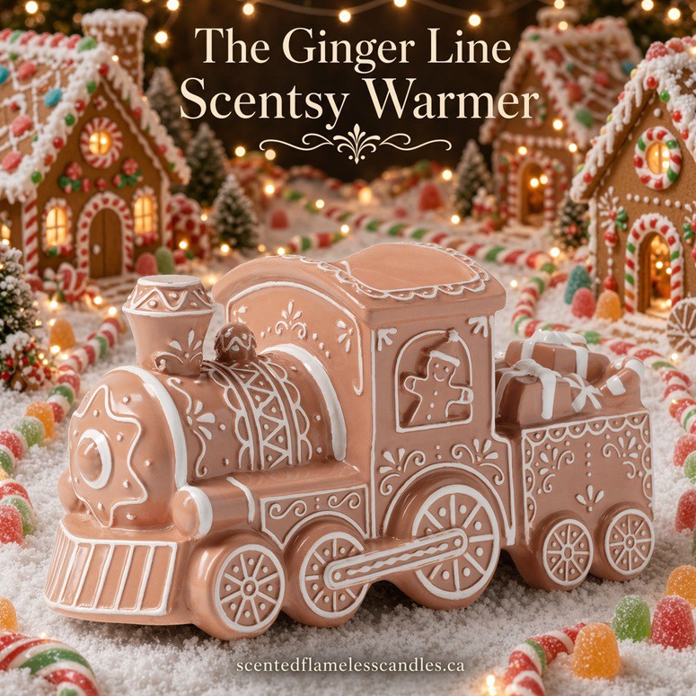 The Ginger Line Scentsy Warmer | Gingerbread Train The Ginger Line Scentsy Warmer | Gingerbread Train