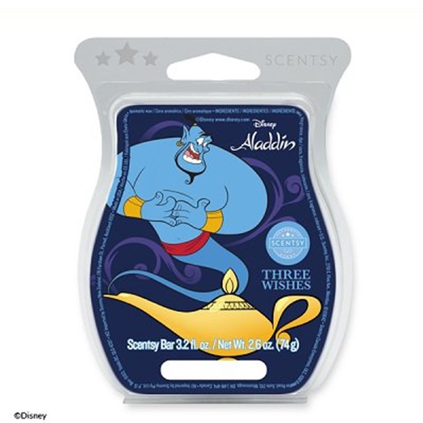 Disney's Aladdin Three Wishes Scentsy Bar Disney's Aladdin Three Wishes Scentsy Bar