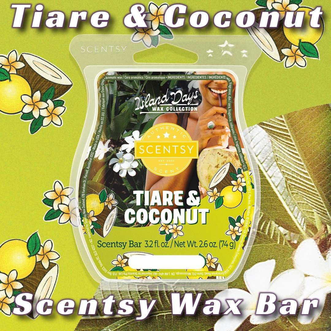 Tiare and Coconut Scentsy Bar