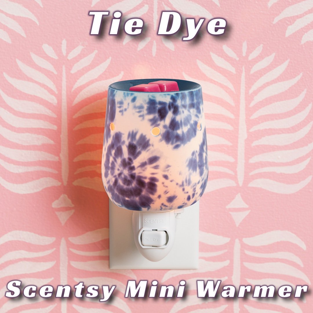 Tie Dye Mini Scentsy Warmer