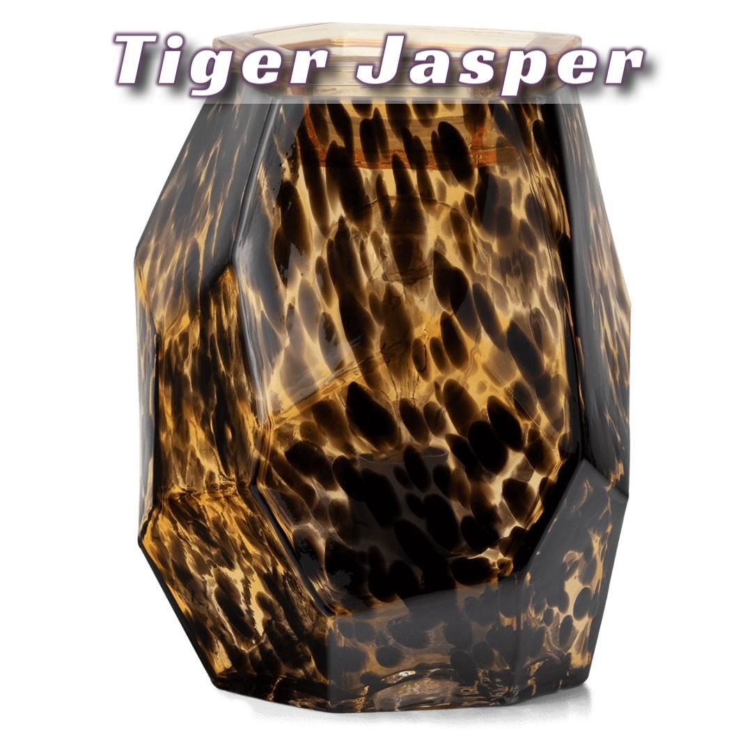 Tiger Jasper Scentsy Warmer Clear