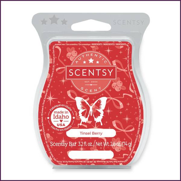 Tinsel Berry Scentsy Wax Bar