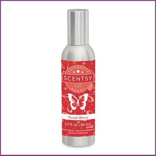 Tinsel Berry Scentsy Room Spray Stock Image