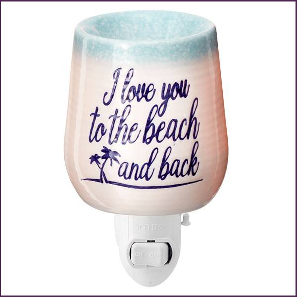 To the Beach and Back Mini Scentsy Warmer Stock