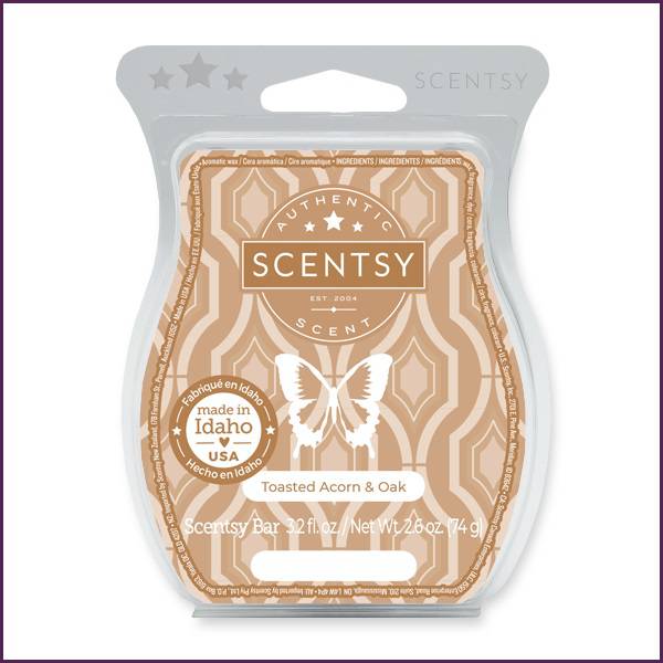 Toasted Acorn and Oak Scentsy Wax Bar Toasted Acorn and Oak Scentsy Wax Bar