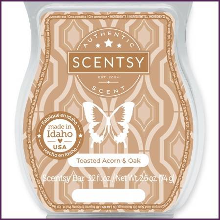 Toasted Acorn and Oak Scentsy Bar Melts