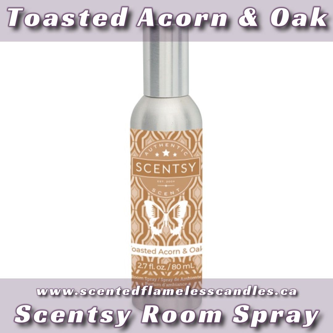Toasted Acorn and Oak Scentsy Room Spray Stock Image Toasted Acorn and Oak Scentsy Room Spray Stock Image