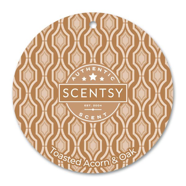 Toasted Acorn and Oak Scentsy Scent Circle