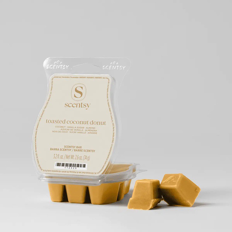 Toasted Coconut Donut Scentsy Bar