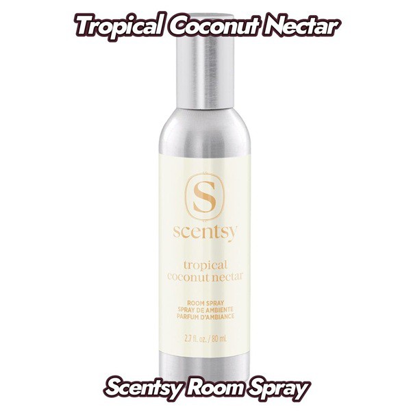 Tropical Coconut Nectar Scentsy Room Spray