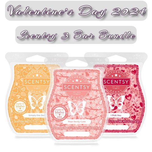 Valentine's Day 3 Bar Scentsy Bundle