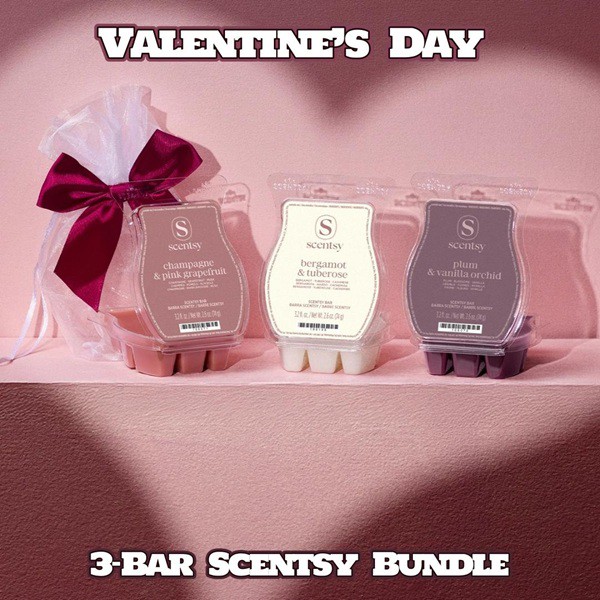 Valentine's Day 3 Bar Scentsy Bundle Valentine's Day 3 Bar Scentsy Bundle
