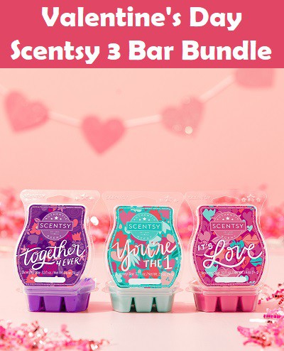 Valentine's Day 3 Bar Scentsy Bundle