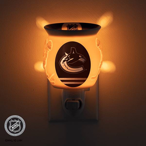 Vancouver Canucks Scentsy Mini Warmer | Dark Lit