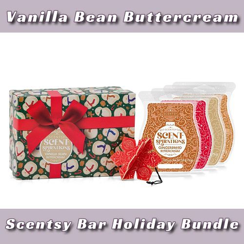 Vanilla Bean Buttercream Scentsy Bar Holiday Bundle