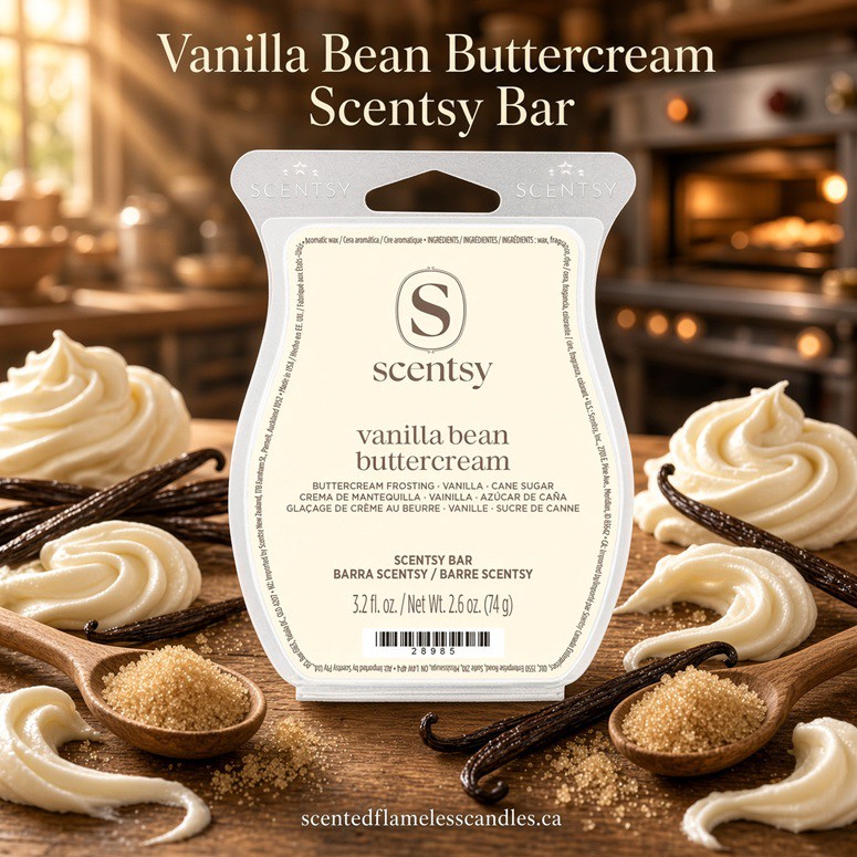 Vanilla Bean Buttercream Scentsy Bar Vanilla Bean Buttercream Scentsy Bar