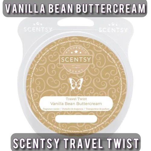 Vanilla Bean Buttercream Scentsy Travel Twist