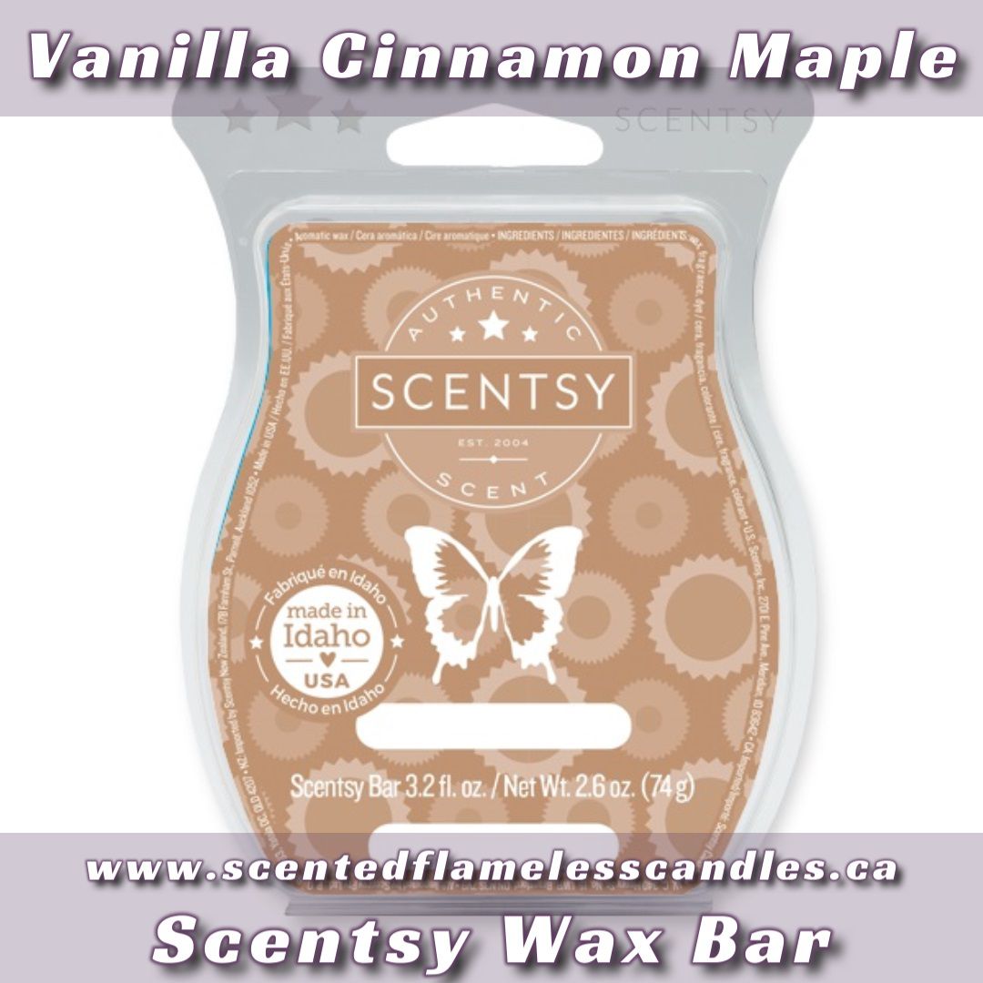 Vanilla Cinnamon Maple Scentsy Bar