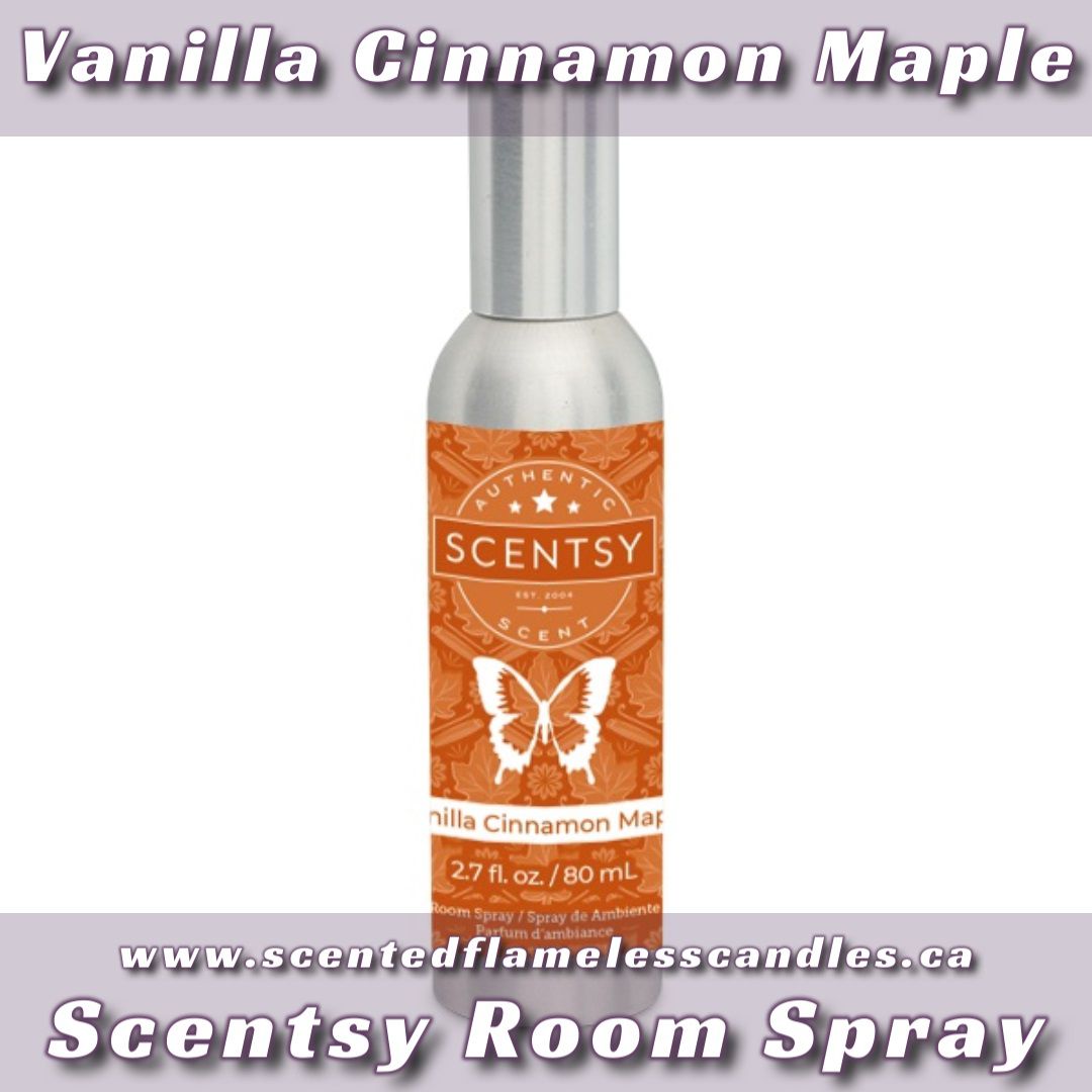 Vanilla Cinnamon Maple Scentsy Room Spray Vanilla Cinnamon Maple Scentsy Room Spray