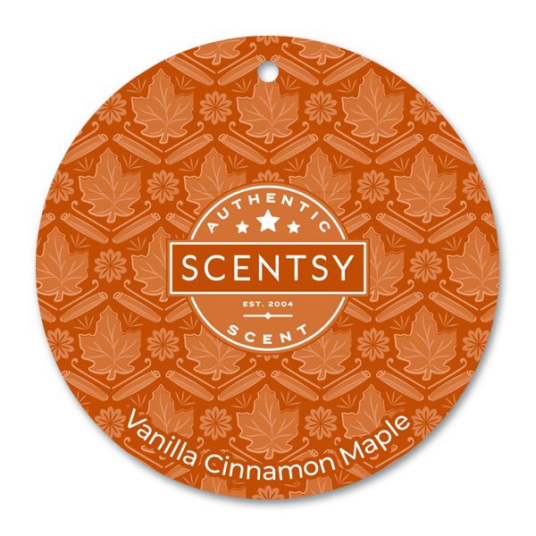 Vanilla Cinnamon Maple Scentsy Scent Circle Stock Image Vanilla Cinnamon Maple Scentsy Scent Circle Stock Image
