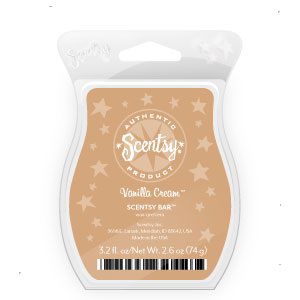 Vanilla Cream Scentsy Wax Bar Alt