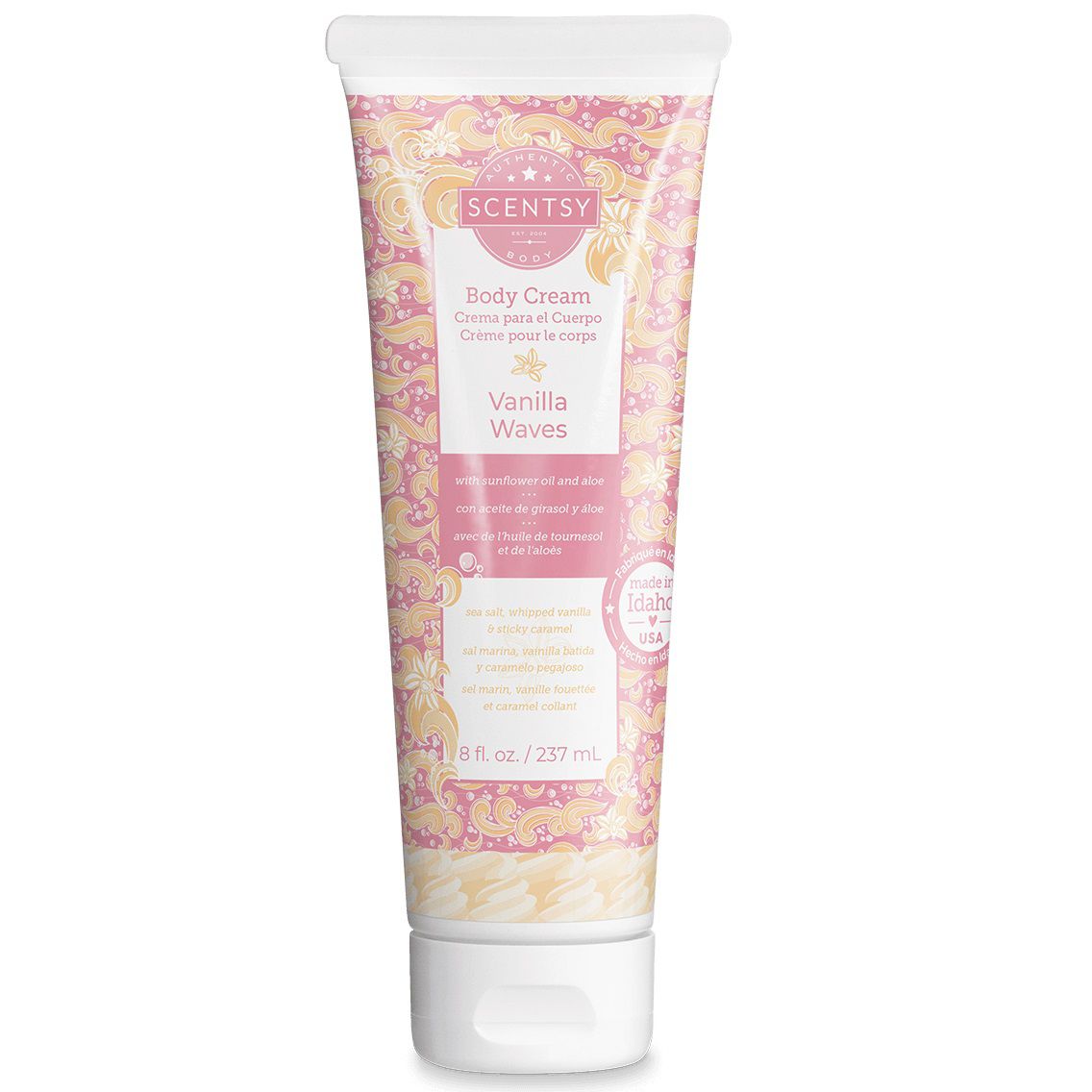 Vanilla Waves Scentsy Body Cream Stock Image Vanilla Waves Scentsy Body Cream Stock Image
