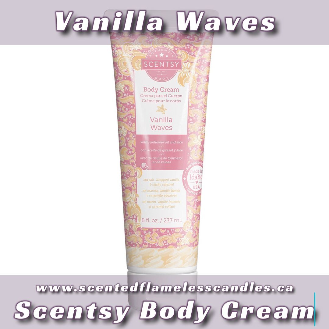 Vanilla Waves Scentsy Body Cream