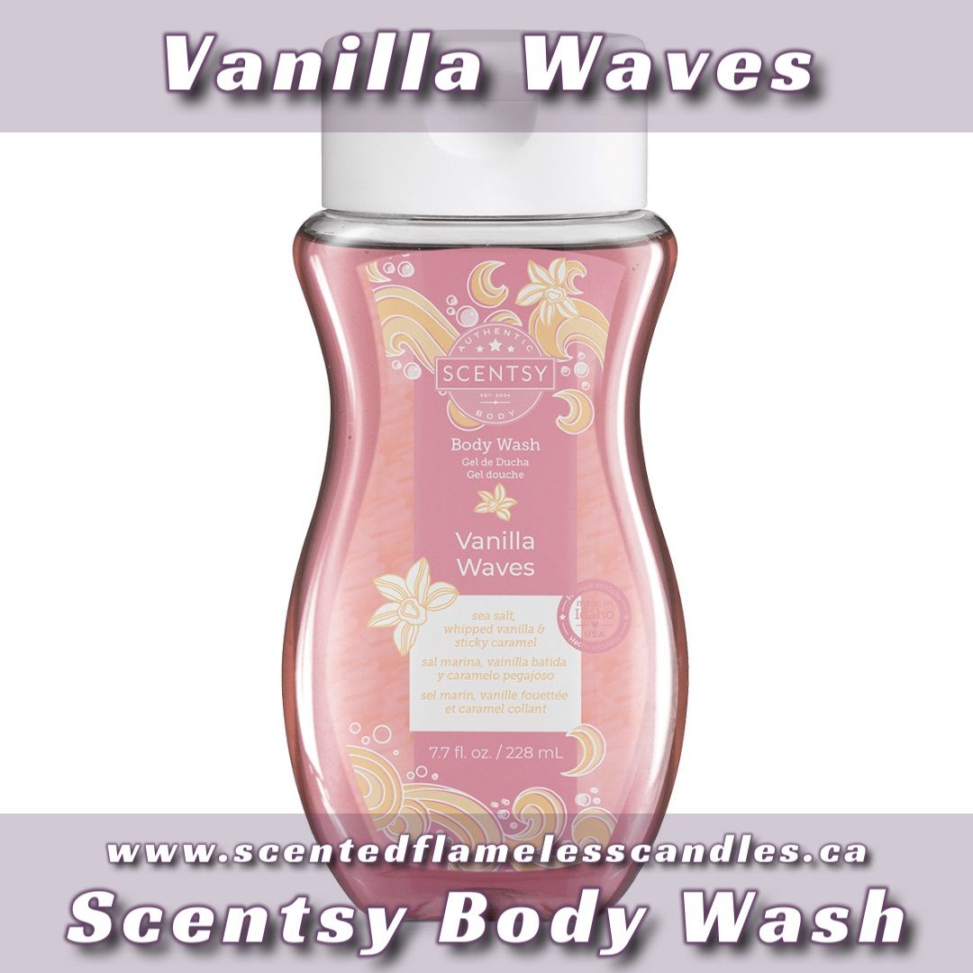 Vanilla Waves Scentsy Body Wash