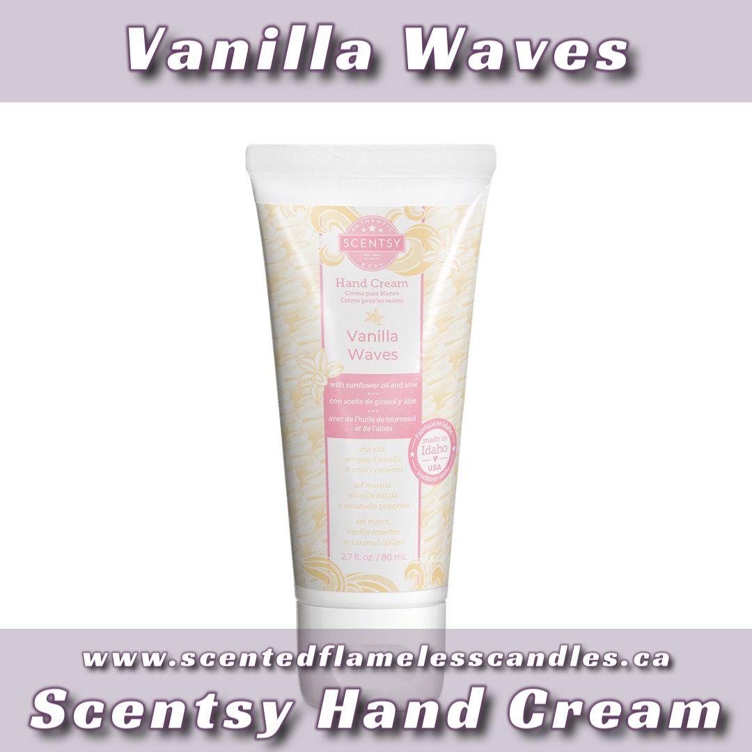 Vanilla Waves Scentsy Hand Cream