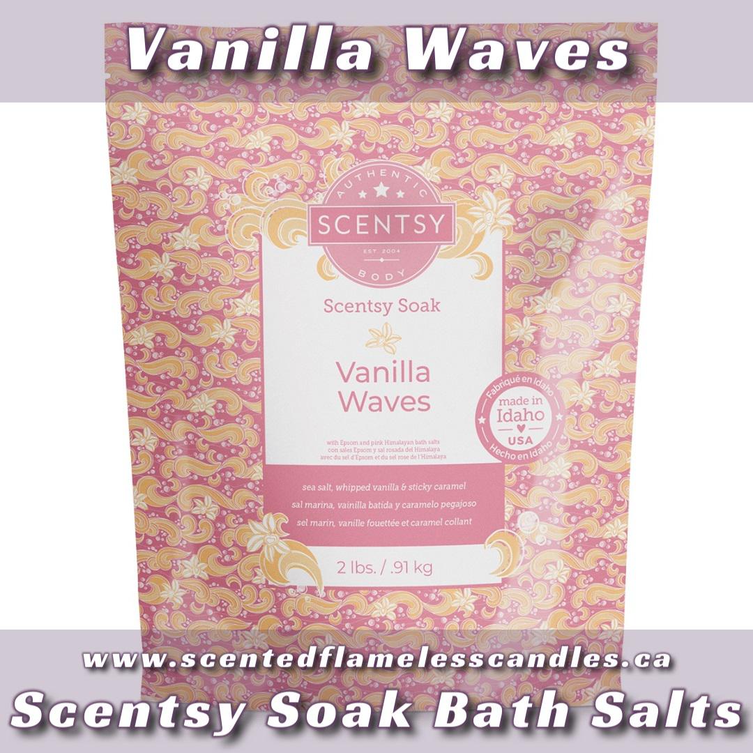 Vanilla Waves Scentsy Soak Bath Salt