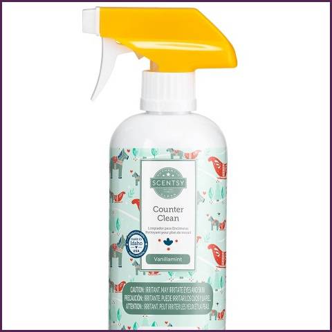 Vanillamint Scentsy Counter Cleaner Top