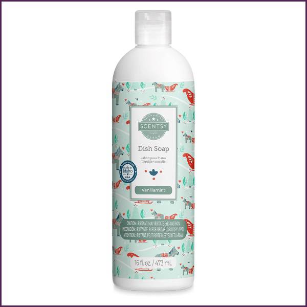 Vanillamint Scentsy Dish Soap Stock