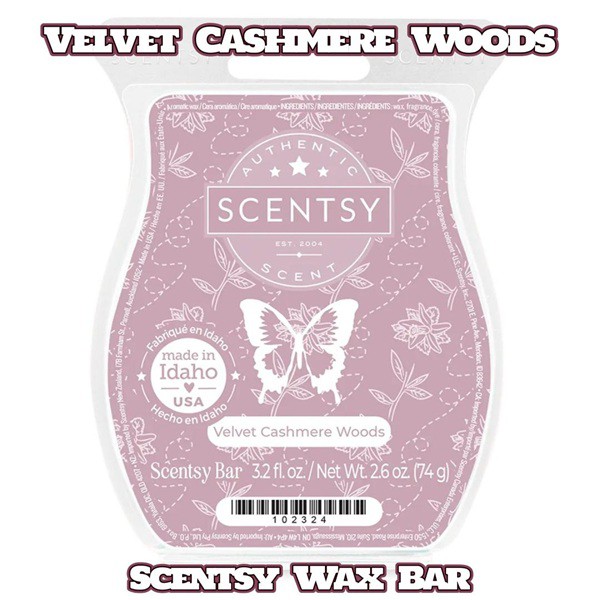 Velvet Cashmere Woods Scentsy Bar