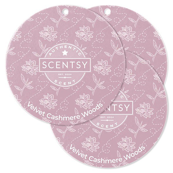 Velvet Cashmere Woods Scentsy Scent Circle