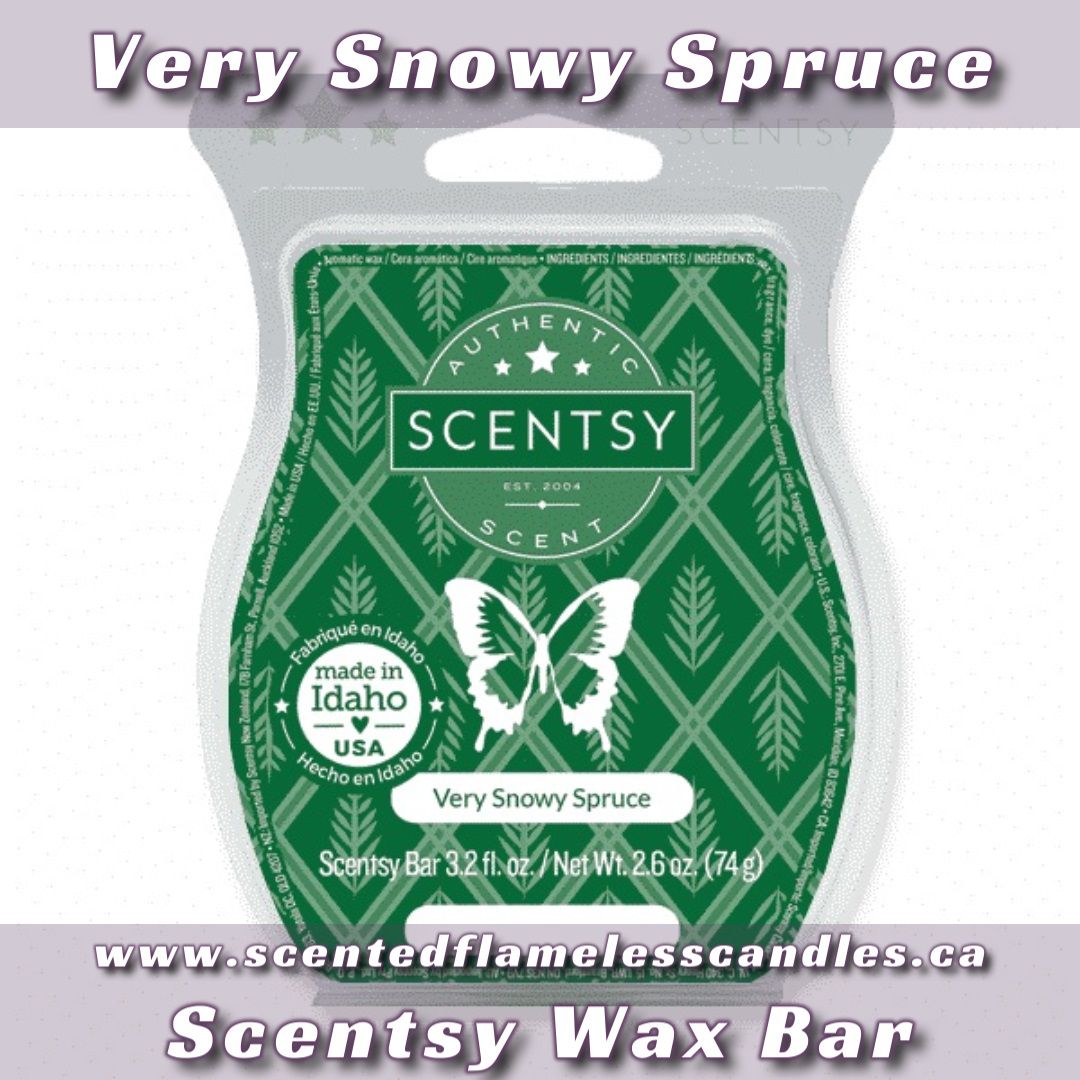 Very Snowy Spruce Scentsy Bar