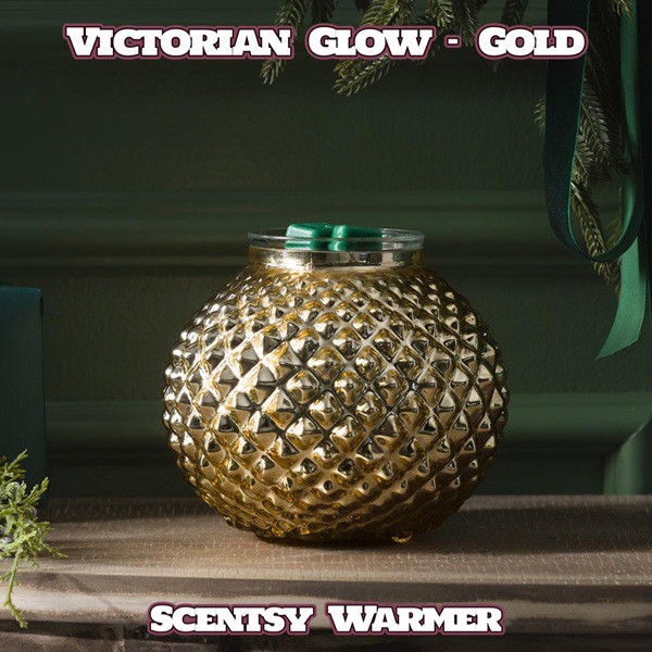 Victorian Glow Scentsy Warmer | Gold